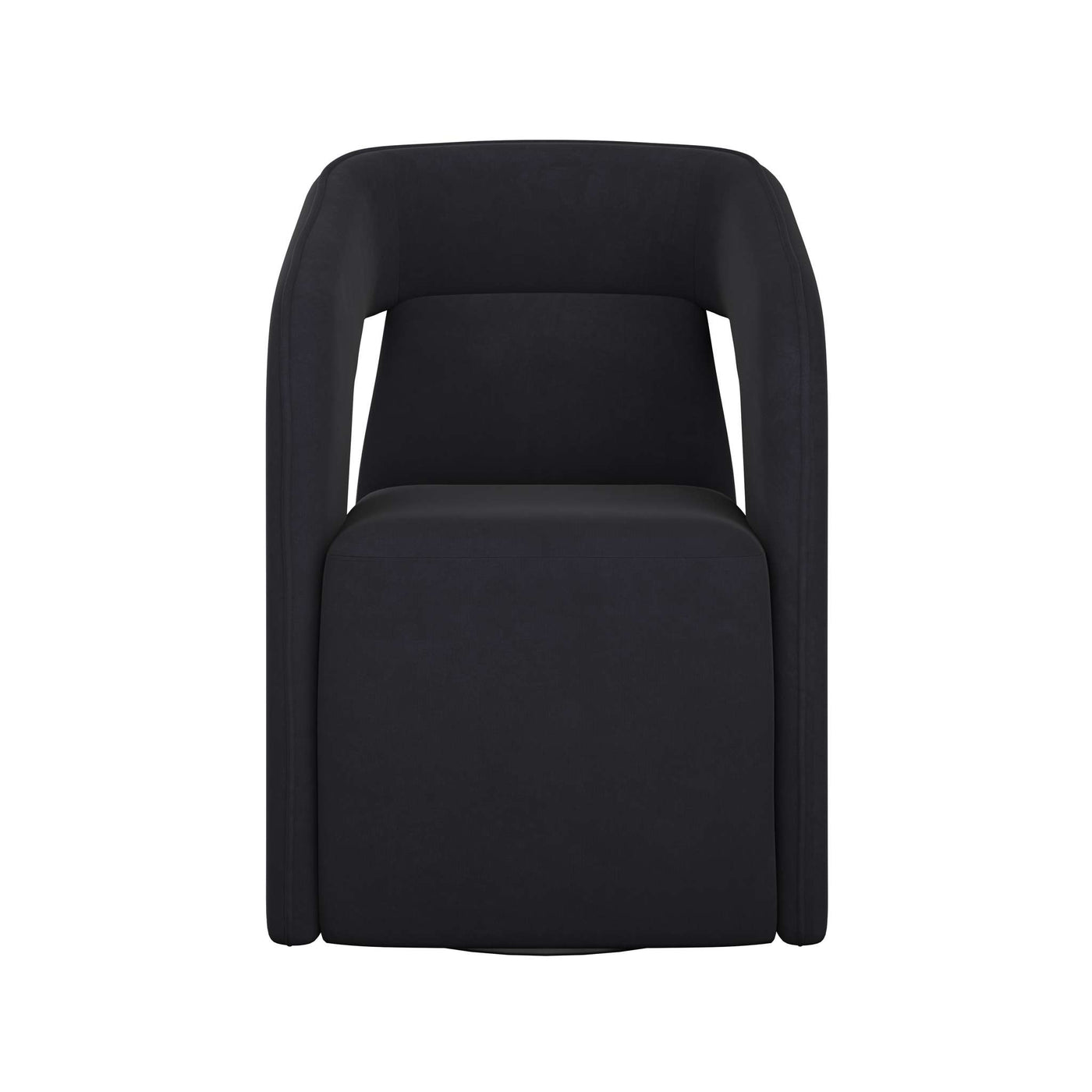 KENDRICK WHEELED DINING ARMCHAIR