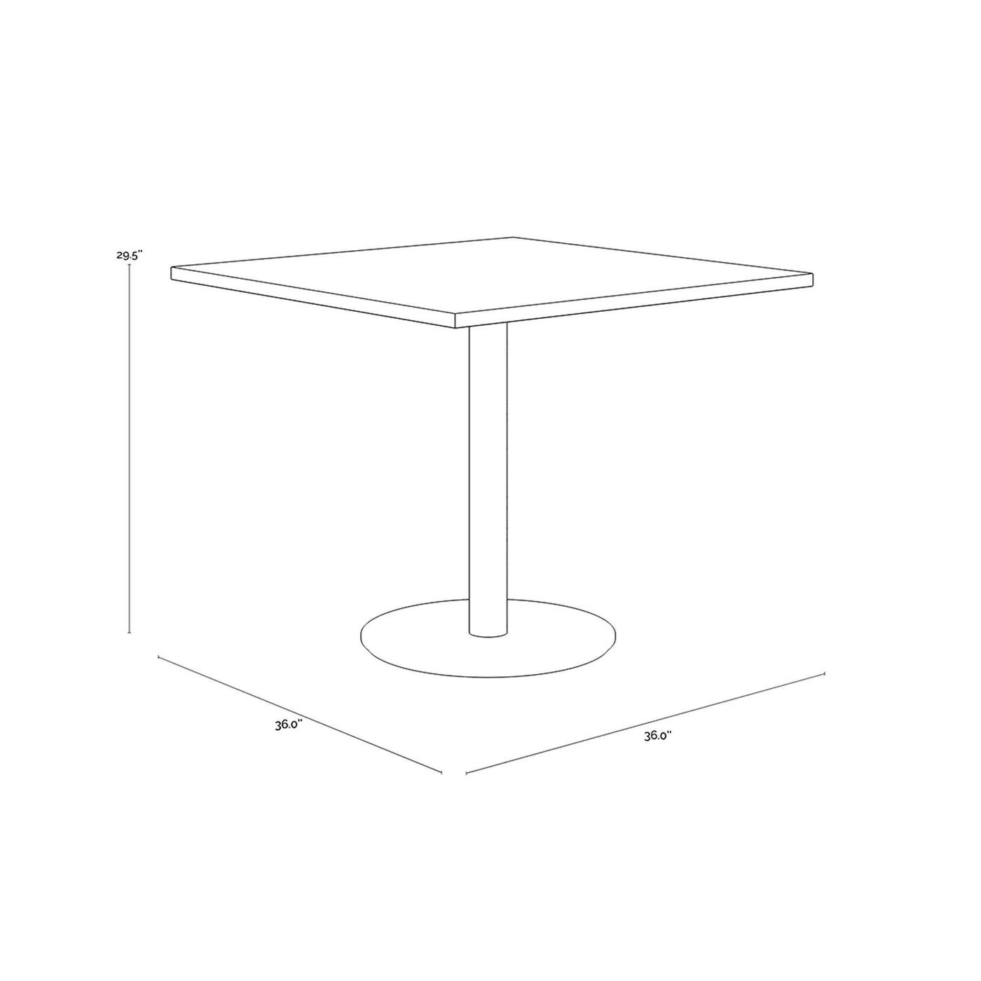 Corina Bistro Table - 36"