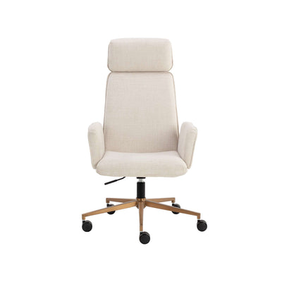 KALEV OFFICE CHAIR - CHACHA CREAM