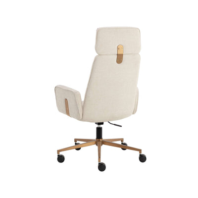 KALEV OFFICE CHAIR - CHACHA CREAM