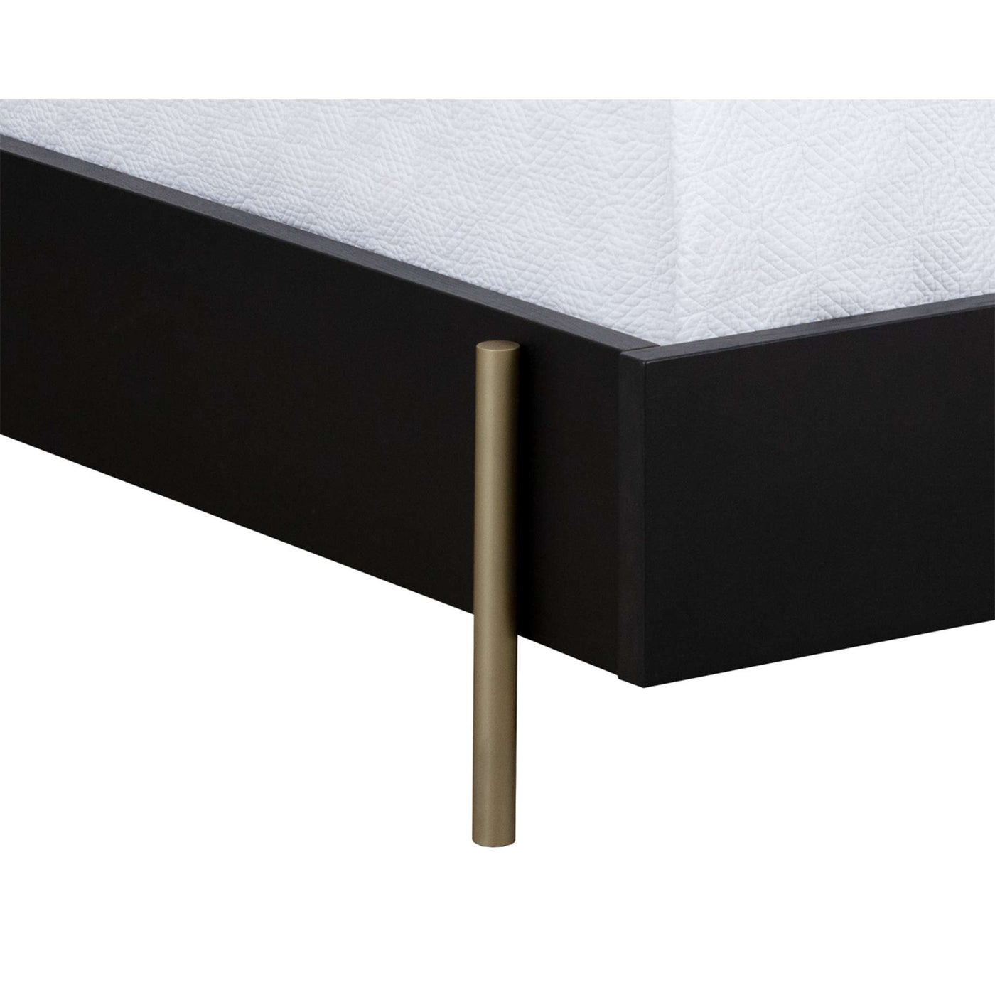 AVIDA BED - KING - GOLD - BLACK/NATURAL