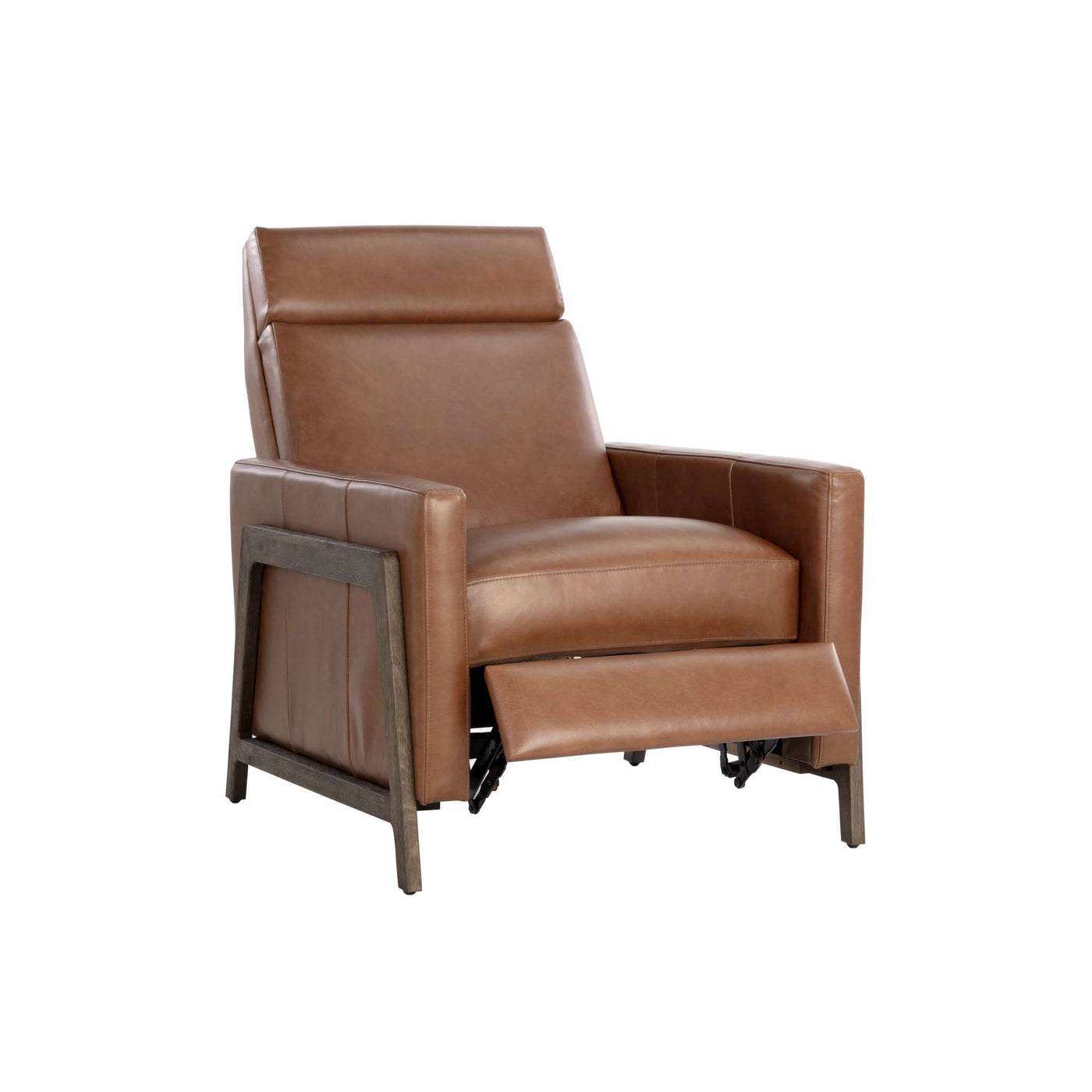 BRANDON RECLINER - SHALIMAR TOBACCO LEATHER