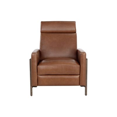 BRANDON RECLINER - SHALIMAR TOBACCO LEATHER