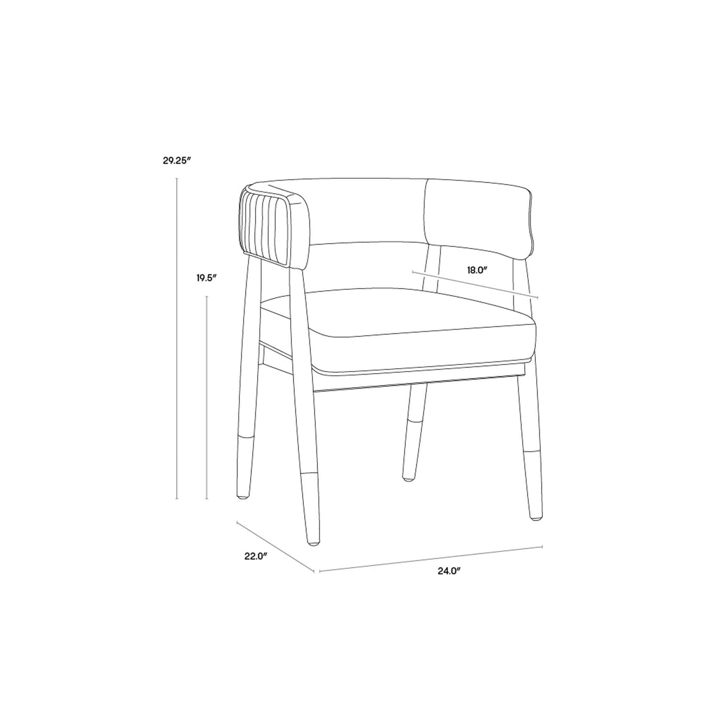 CALLEM DINING ARMCHAIR