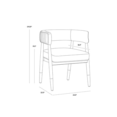 CALLEM DINING ARMCHAIR