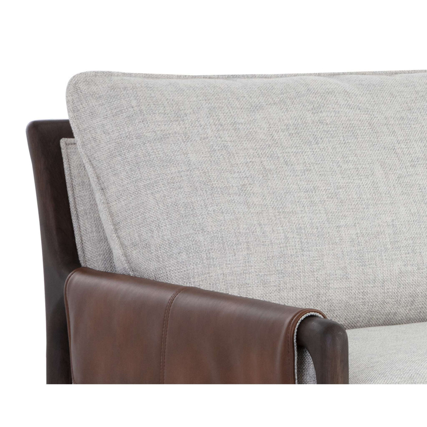 Mauti Sofa - Brown - Vault Fog / Bravo Cognac