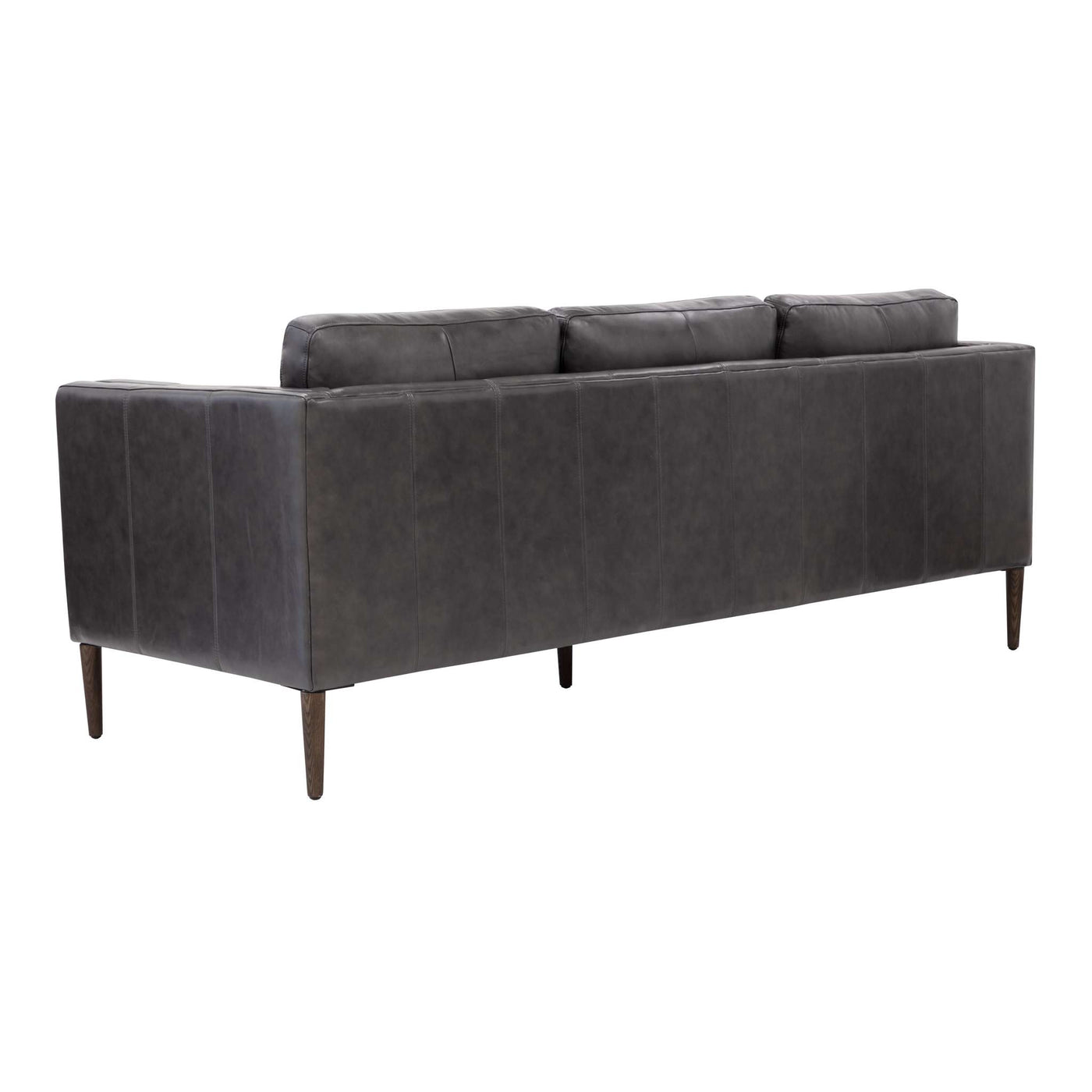 RICHMOND SOFA - BRENTWOOD CHARCOAL LEATHER