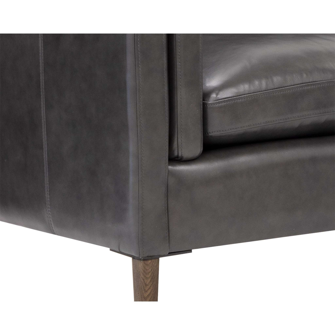 Richmond Sofa - Brentwood Charcoal Leather