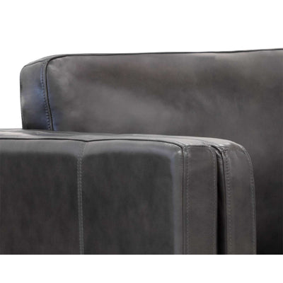 Richmond Sofa - Brentwood Charcoal Leather