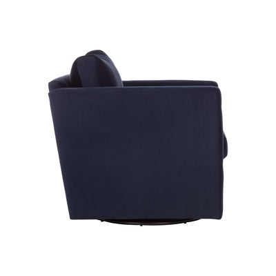 Georgie Swivel Lounge Chair - Abbington Navy