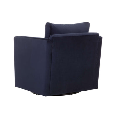 Georgie Swivel Lounge Chair - Abbington Navy