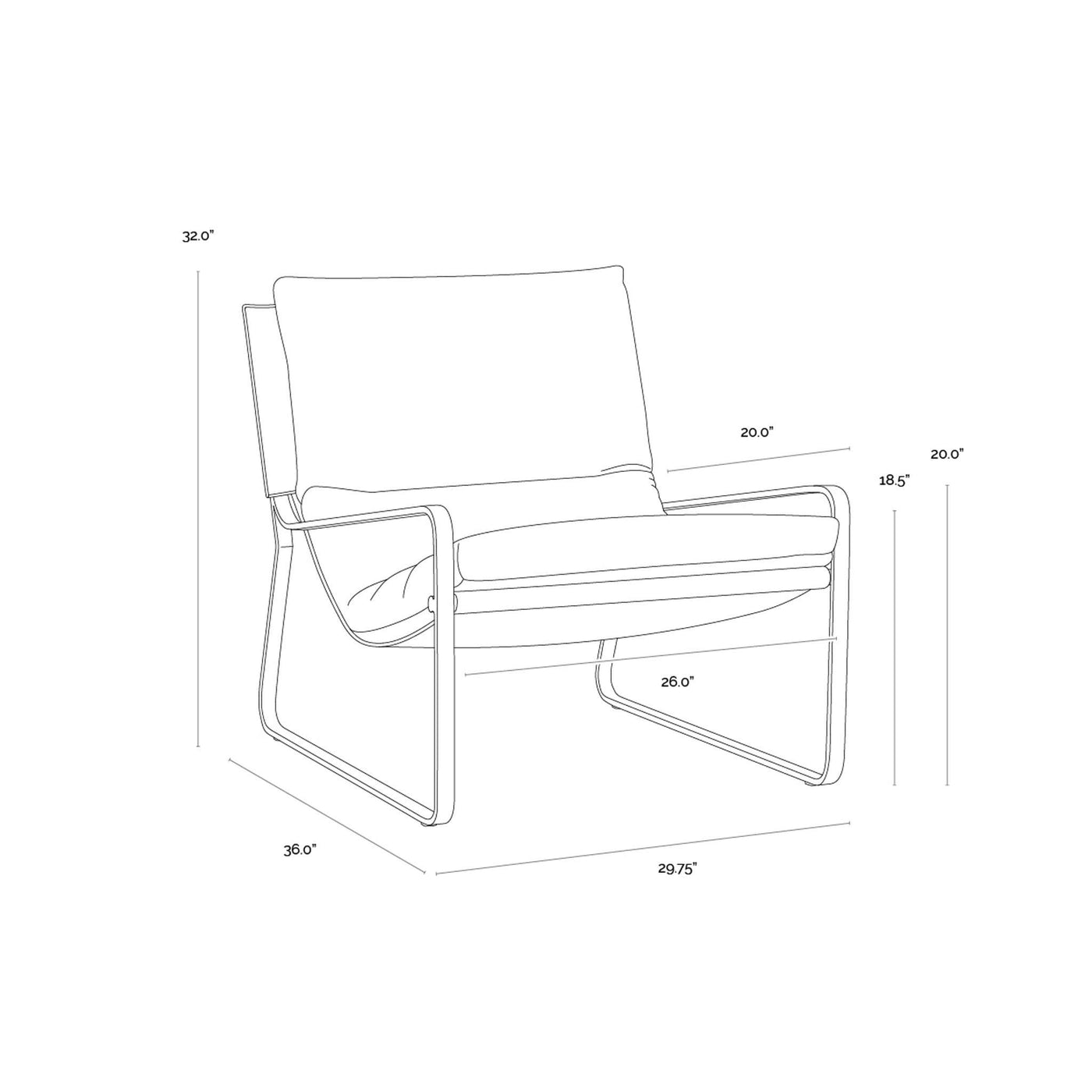 ZANCOR LOUNGE CHAIR