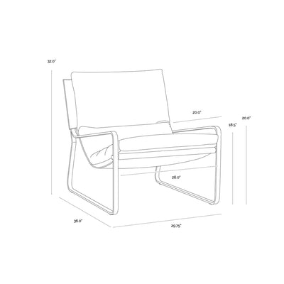 ZANCOR LOUNGE CHAIR