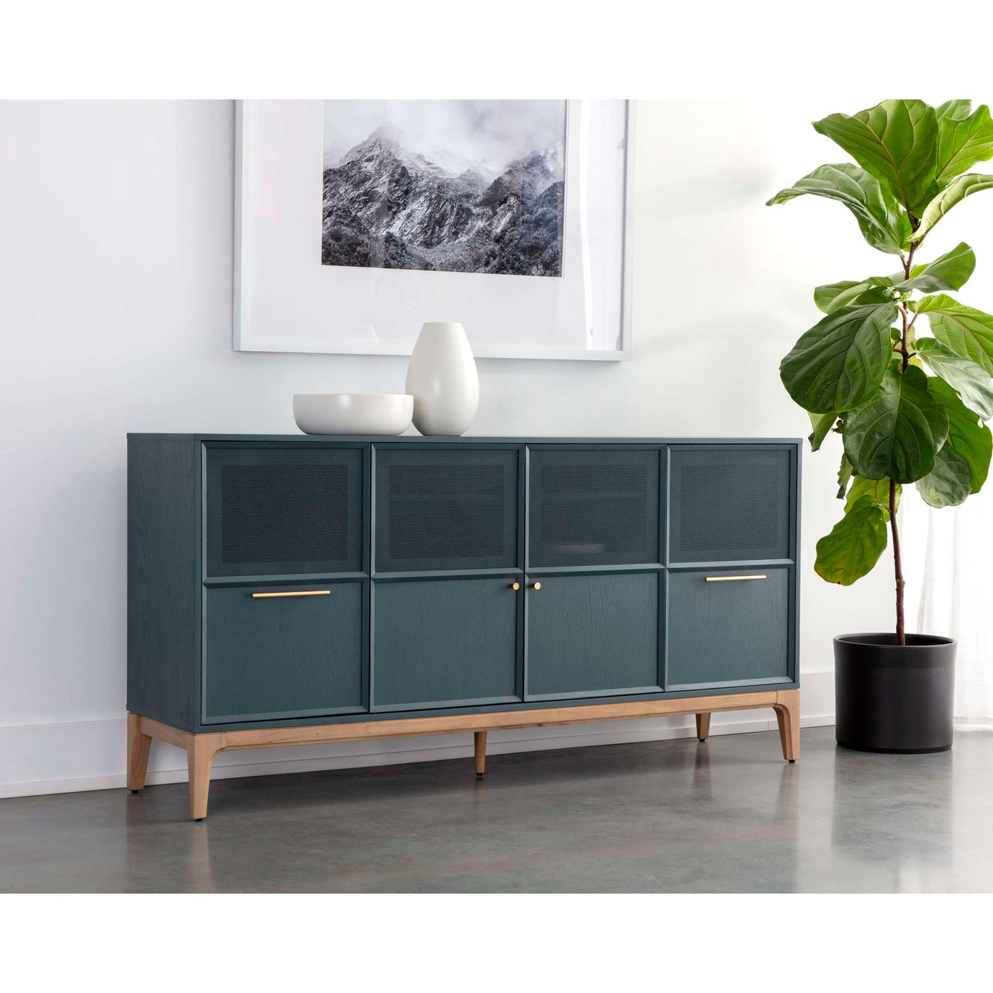 RIVERO SIDEBOARD - TEAL