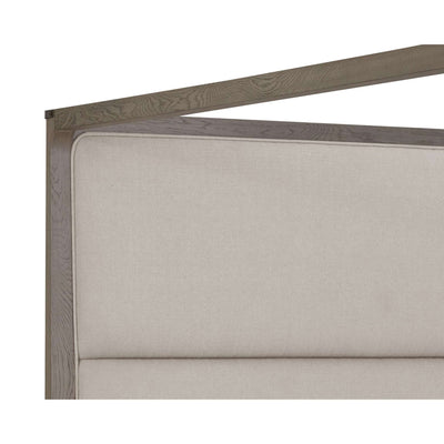 Danette Canopy Bed - King - Zenith Taupe Grey