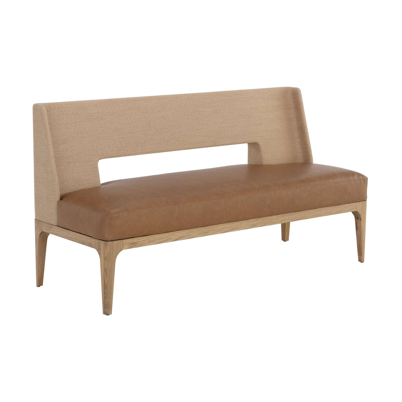 Brocco Banquette - Milliken Cognac