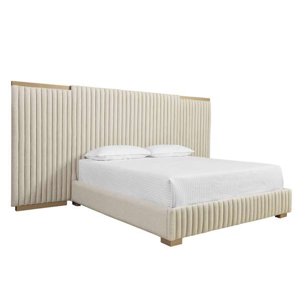 TARRANT BED - KING - MONUMENT OATMEAL