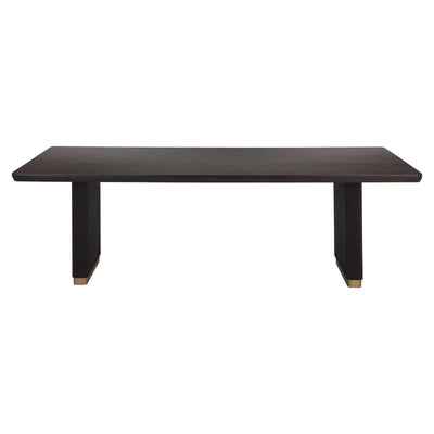 KALLA DINING TABLE - RECTANGULAR - CHARCOAL - 96"