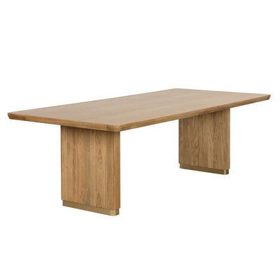 KALLA DINING TABLE - RECTANGULAR - RUSTIC OAK - 96"