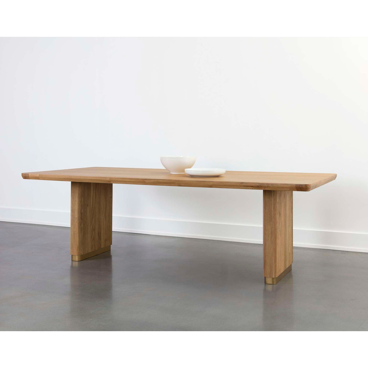 Kalla Dining Table - Rectangular - Rustic Oak - 96"