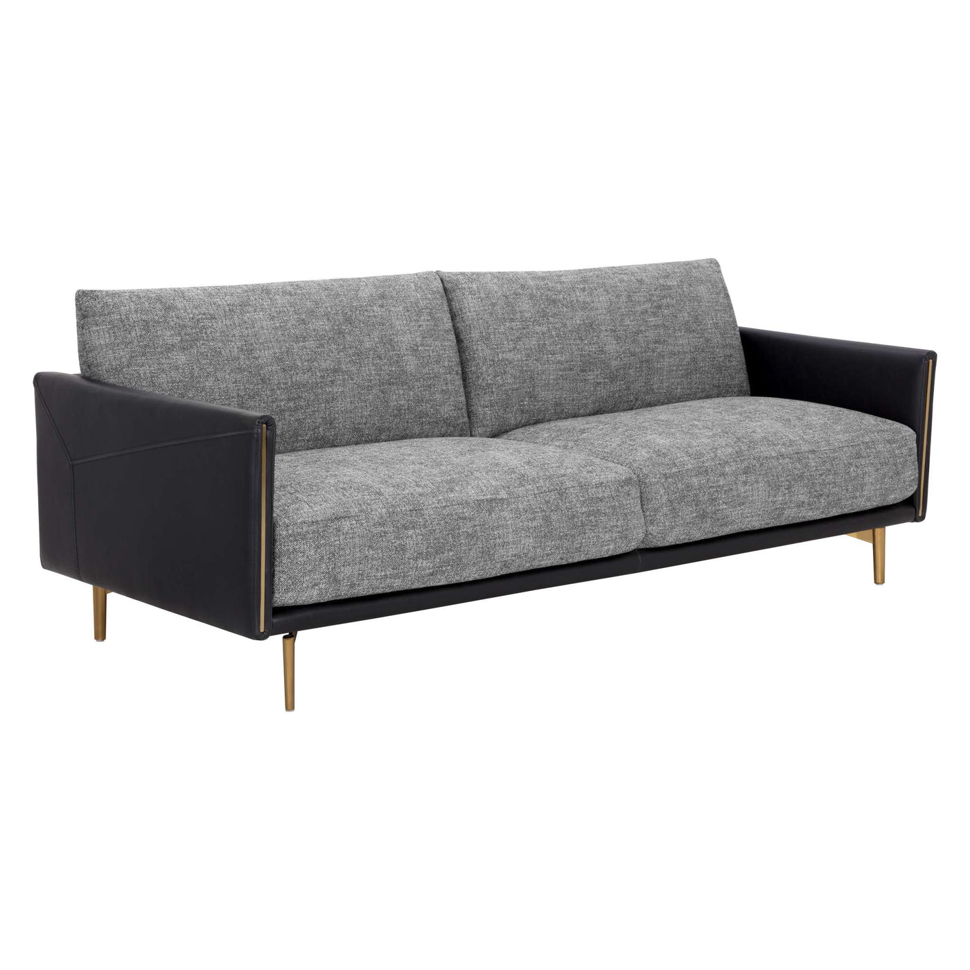 Ashi Sofa - Nash Zebra / Coal Black