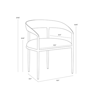 Zanatta Dining Armchair