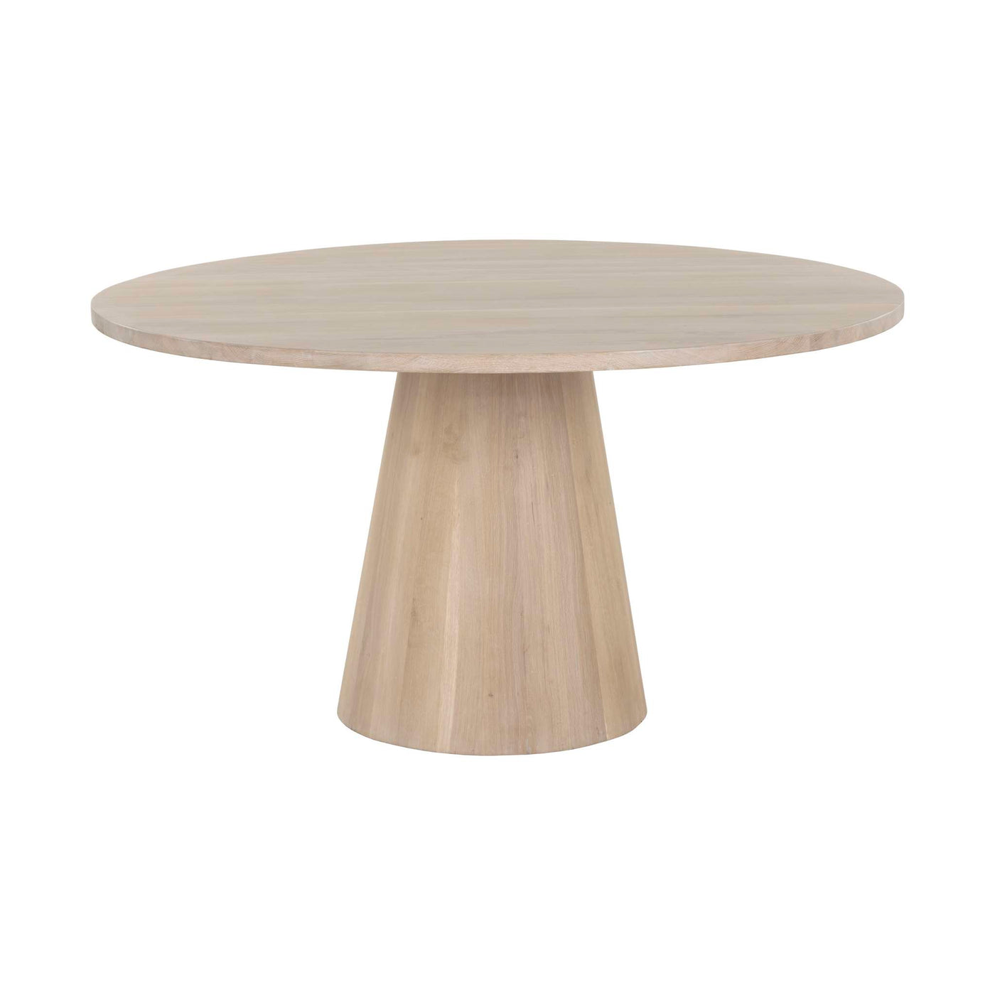 ELINA DINING TABLE - ROUND - LIGHT OAK - 54"