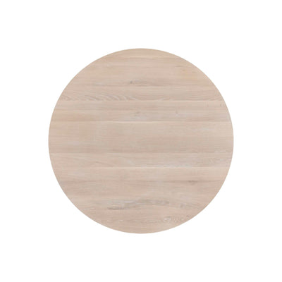 ELINA DINING TABLE - ROUND - LIGHT OAK - 54"