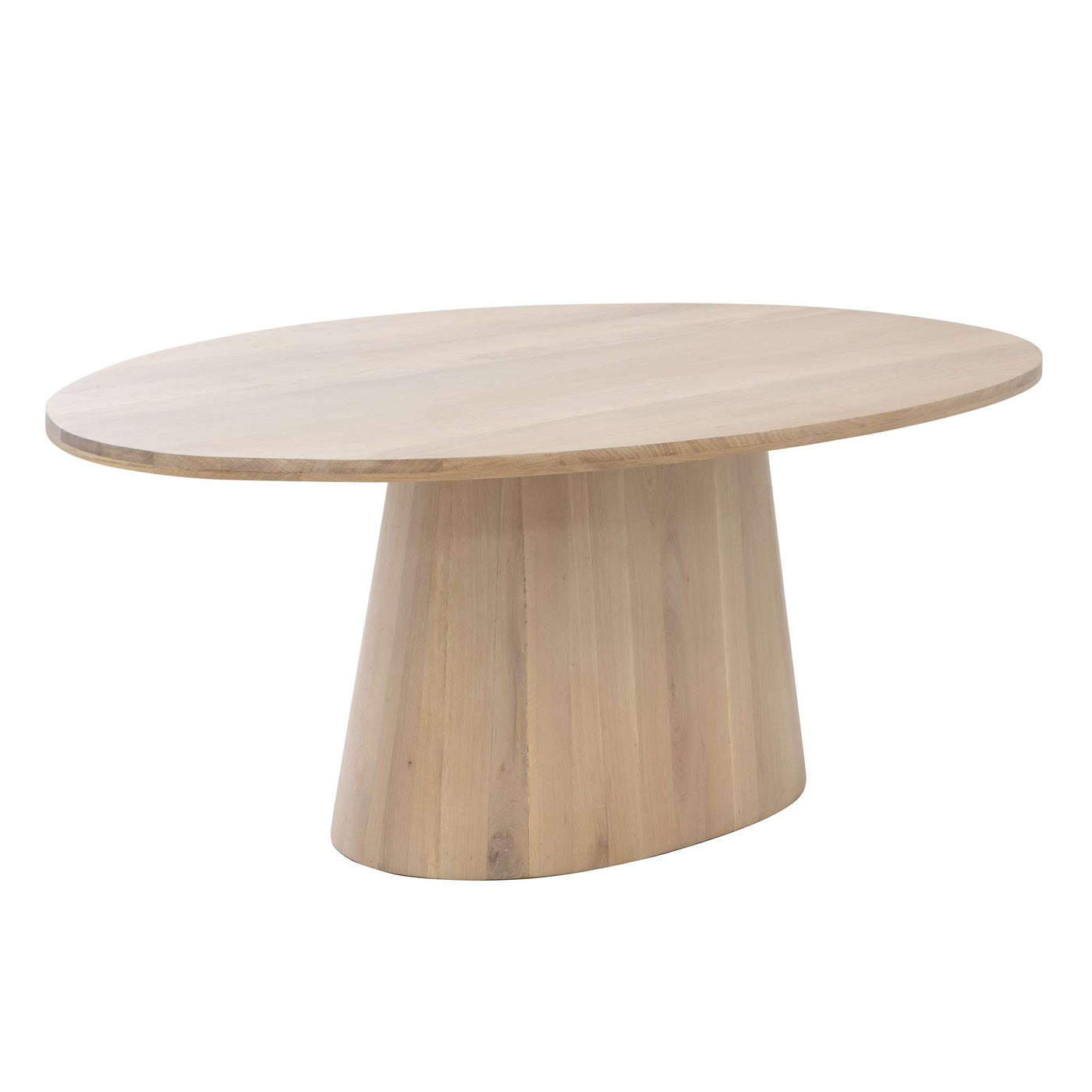 Elina Dining Table - Oval - Light Oak - 84"