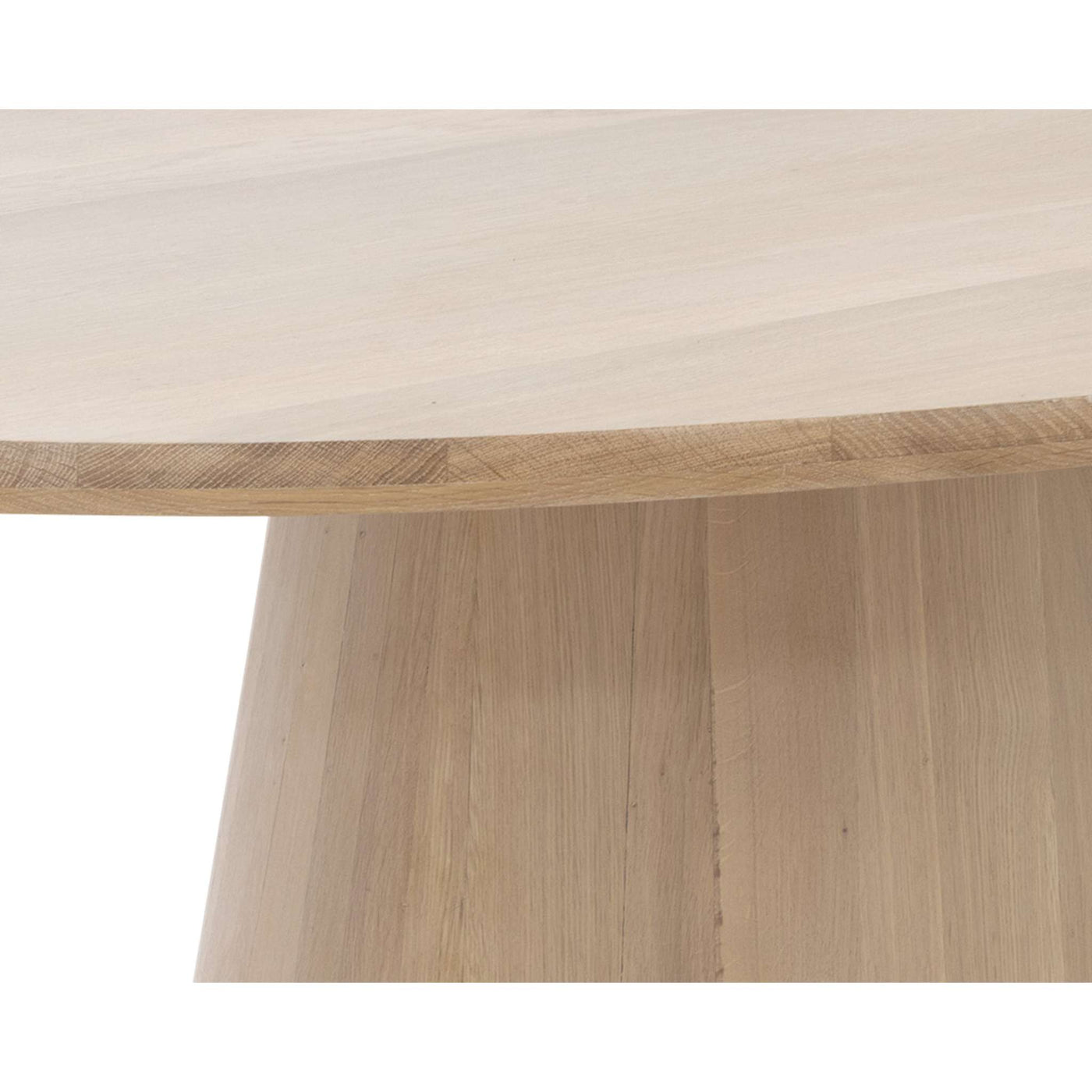 ELINA DINING TABLE - OVAL - LIGHT OAK - 84"