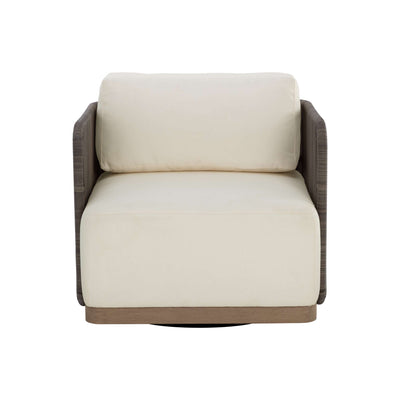 RAVENNA SWIVEL ARMCHAIR - STINSON CREAM