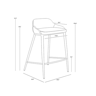 Astra Counter Stool