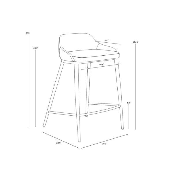 Astra Counter Stool