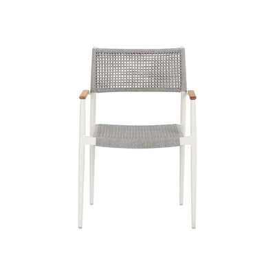 NAVA STACKABLE DINING ARMCHAIR (Sef of 2)