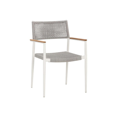 NAVA STACKABLE DINING ARMCHAIR (Sef of 2)