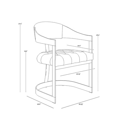 BEAUMONT DINING ARMCHAIR