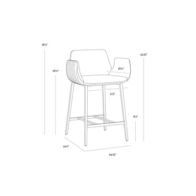 LUCANO COUNTER STOOL