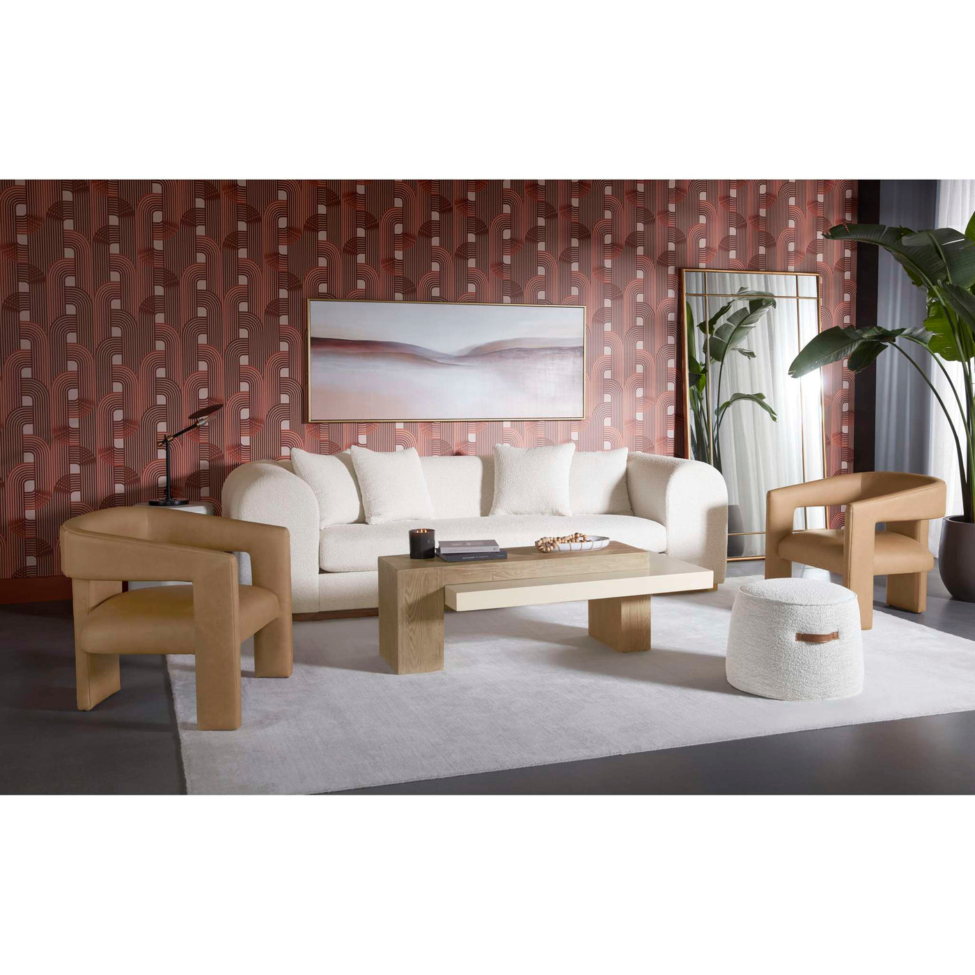 CASPIAN SOFA - COPENHAGEN WHITE