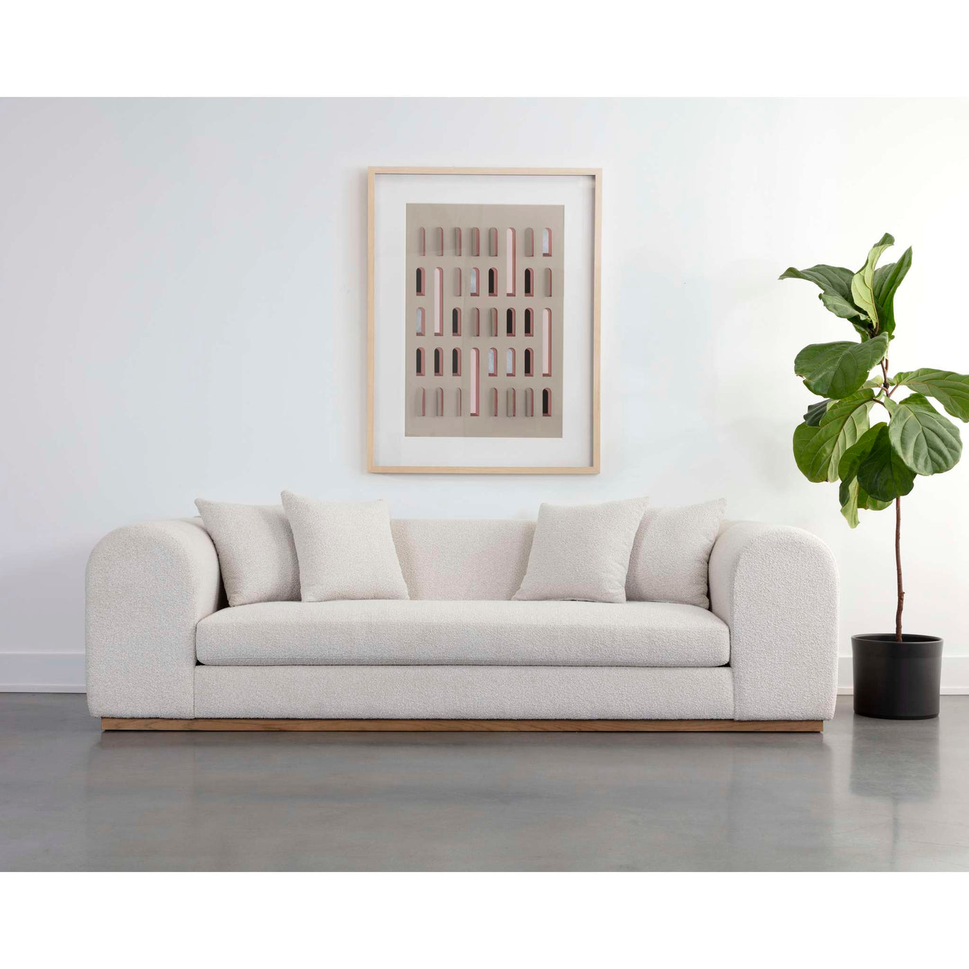 CASPIAN SOFA - COPENHAGEN WHITE