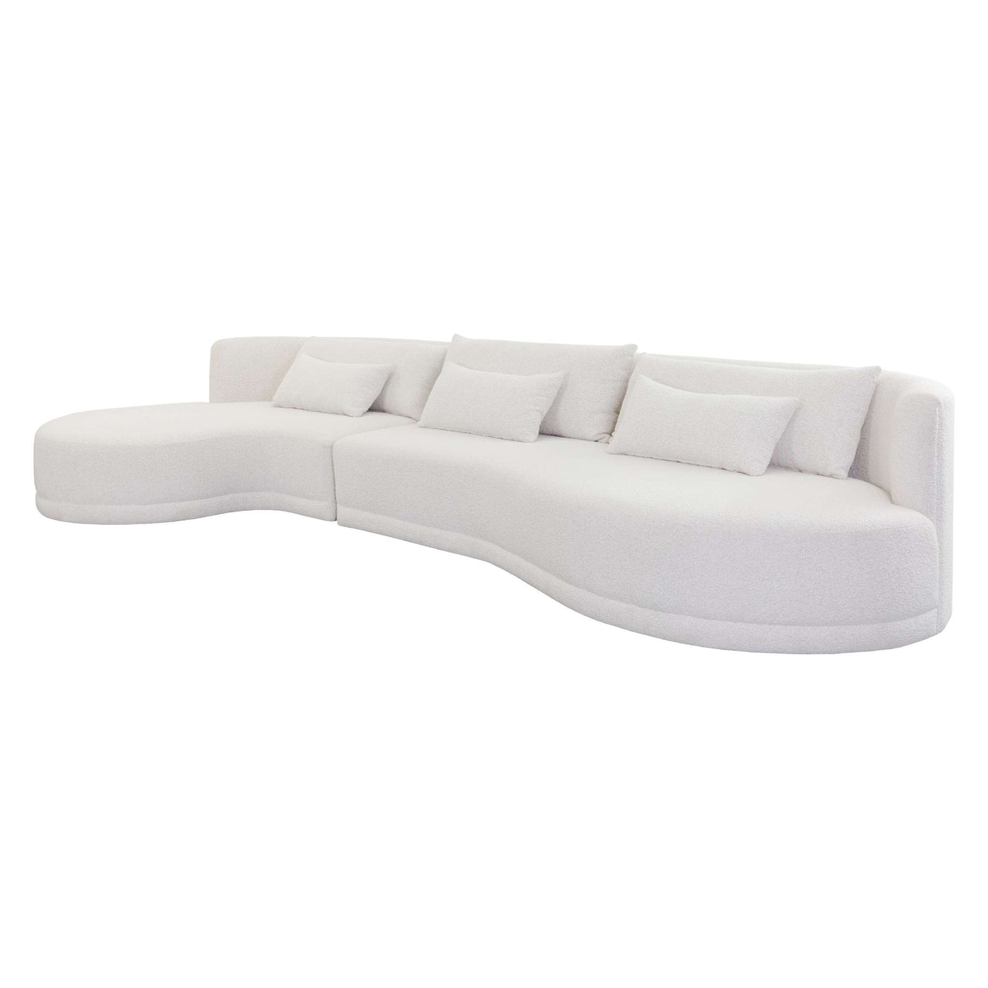 LAKEN SOFA CHAISE - LAF - COPENHAGEN WHITE