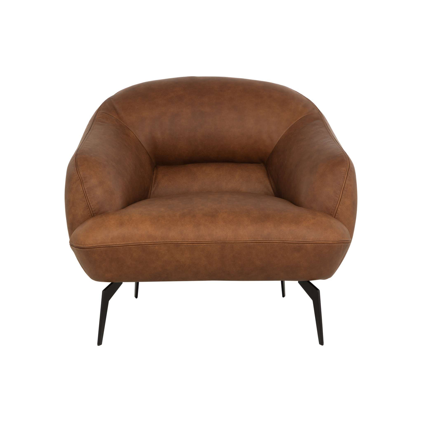 Armani Armchair - Cognac Leather