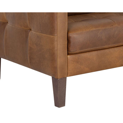 Karmelo Sofa - Cognac Leather