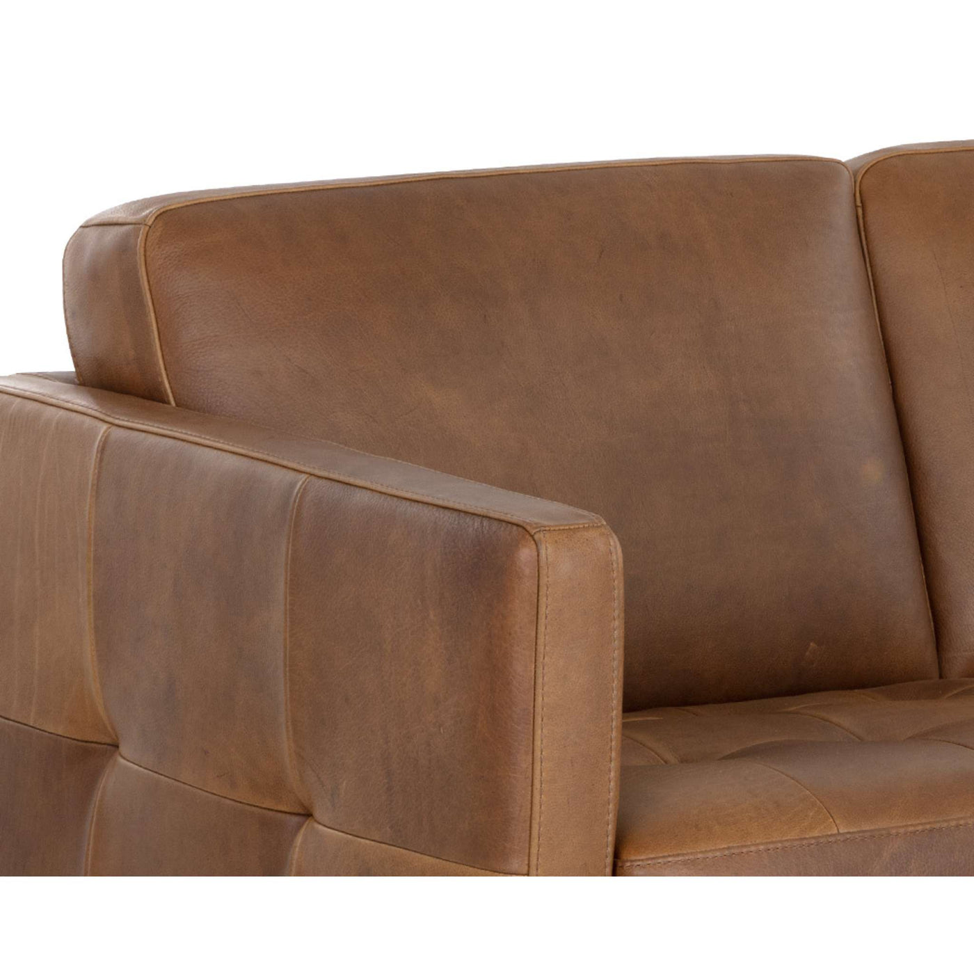 Karmelo Sofa - Cognac Leather