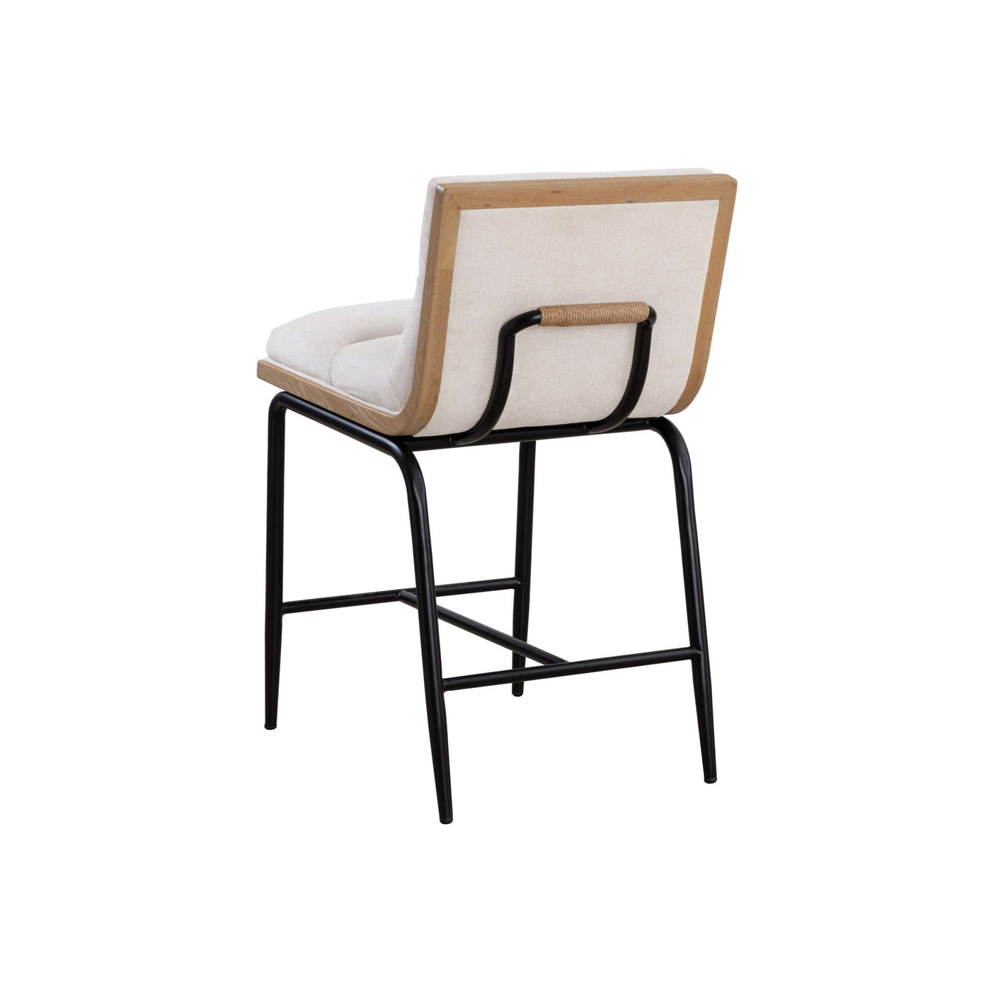 ABILENE COUNTER STOOL - POLO CLUB MUSLIN