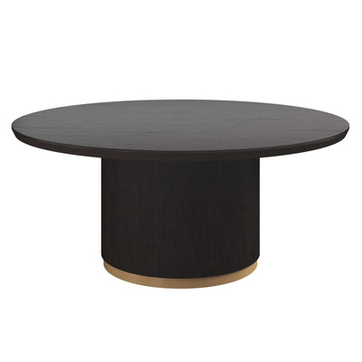 KALLA DINING TABLE - ROUND - CHARCOAL - 68"