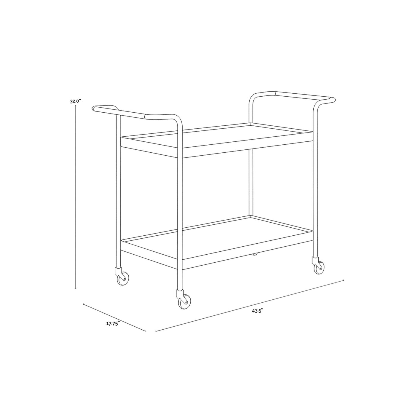 DURVA BAR CART