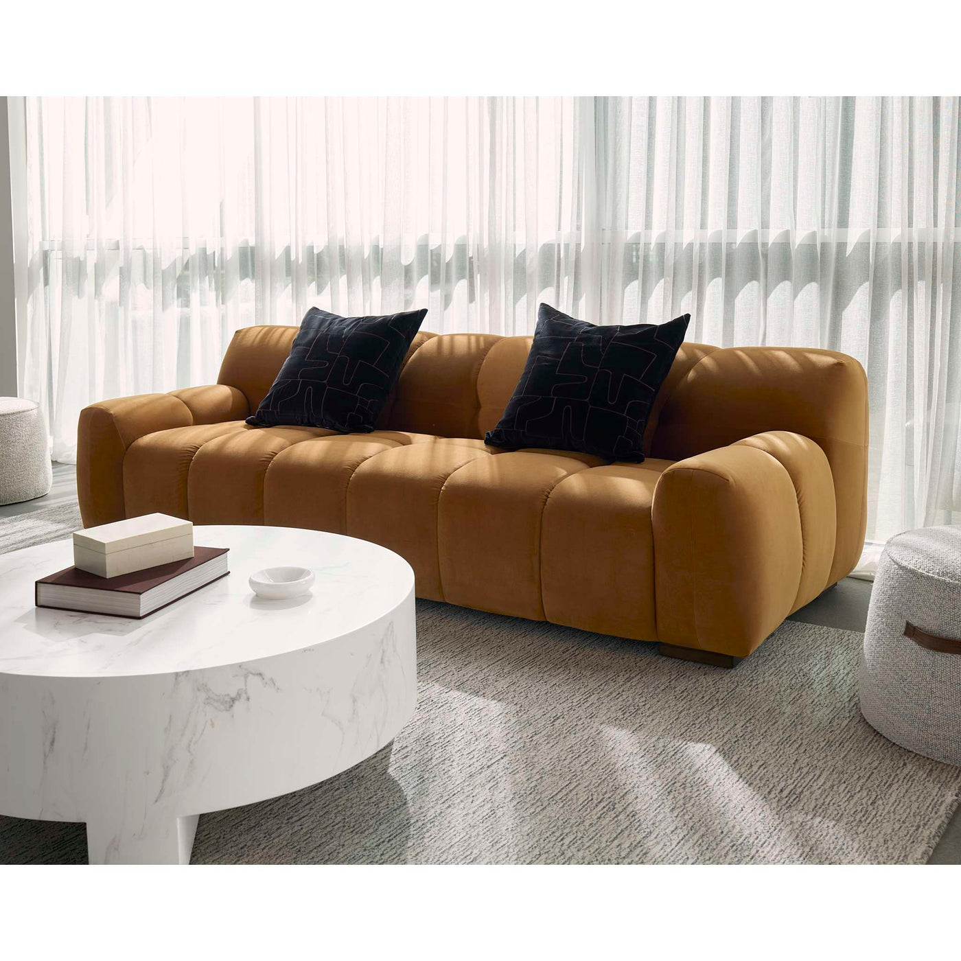 ROMY SOFA - MEG GOLD