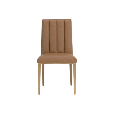 Wilbur Dining Chair - Milliken Cognac (Sef Of 2)