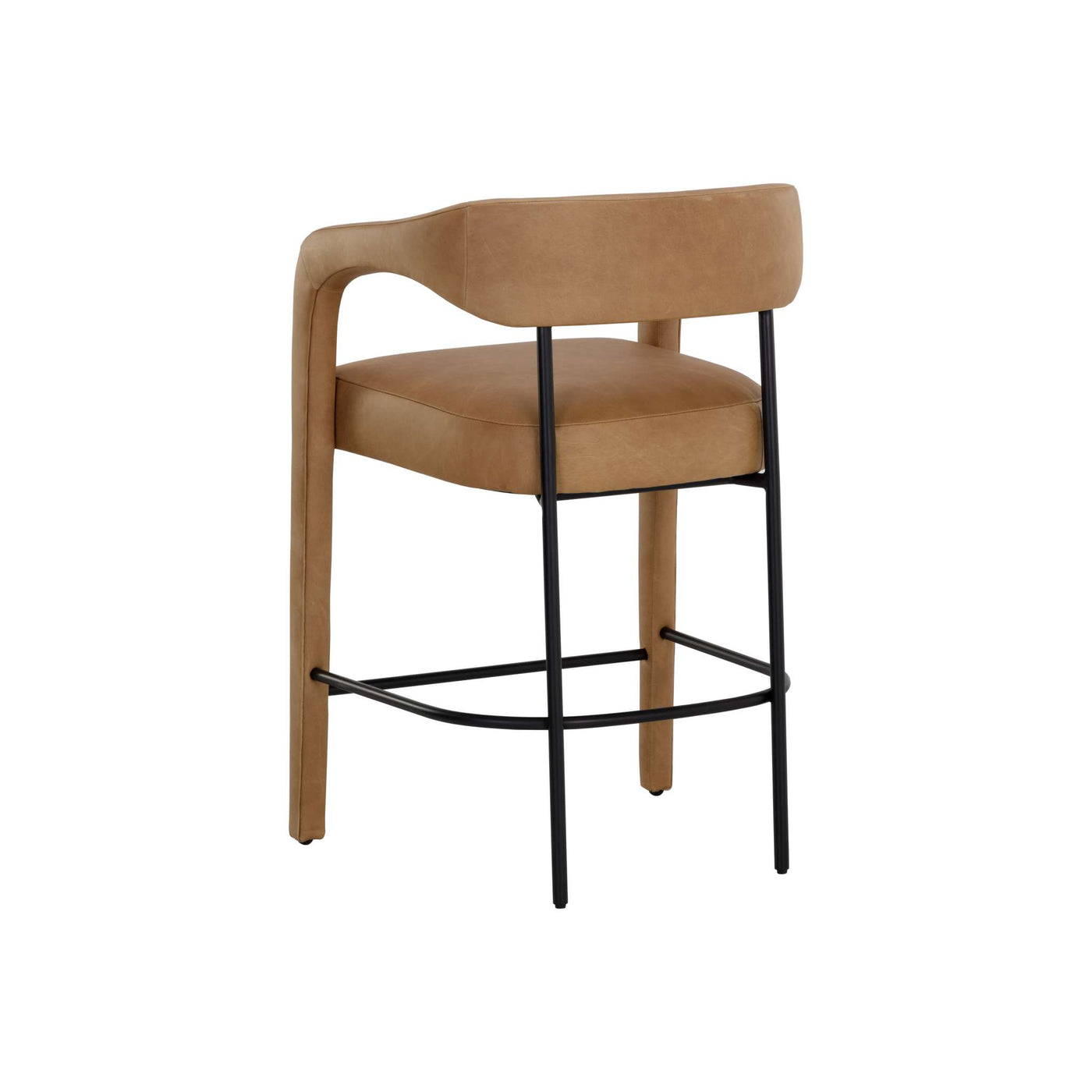 MAVIA COUNTER STOOL - LUDLOW SESAME LEATHER