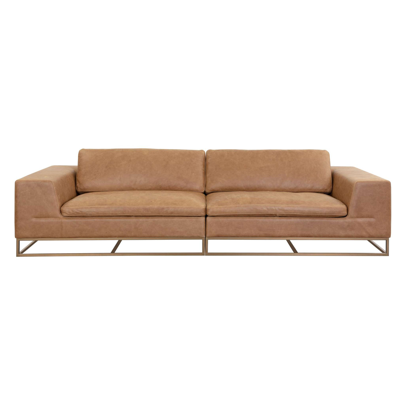 Ira Sofa - Camel Leather